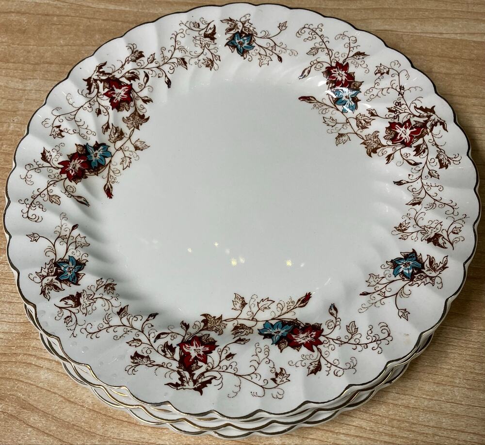 Snowhite Regency Johnson Bros Plate Set of 4